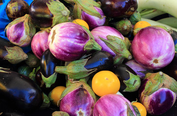 Vegetables at a Farmers Market