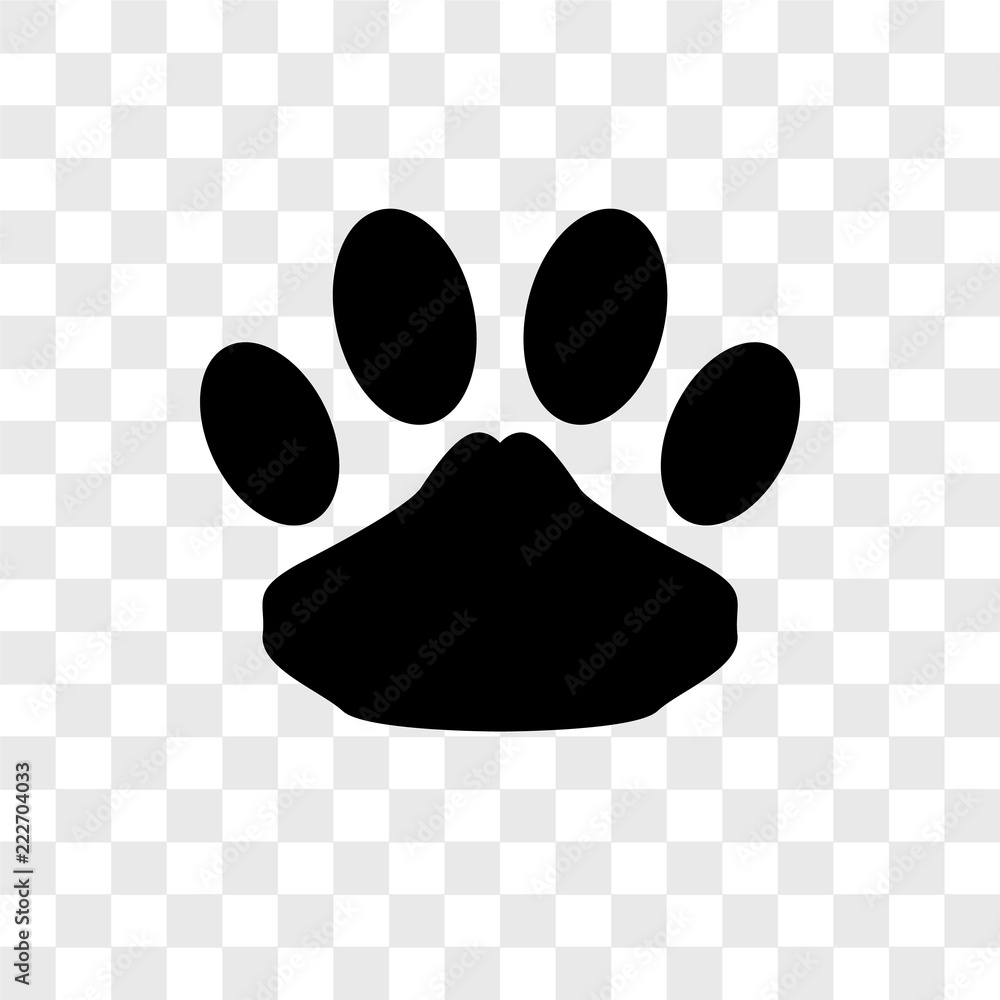 Poster pet icons isolated on transparent background. modern and editable pet icon. simple icon vector illus