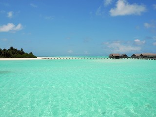 the resort in Maldives
