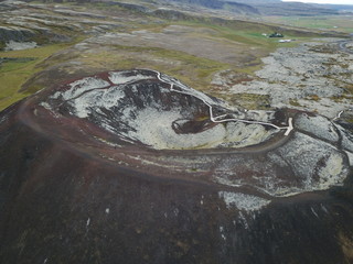 Island aus der Luft