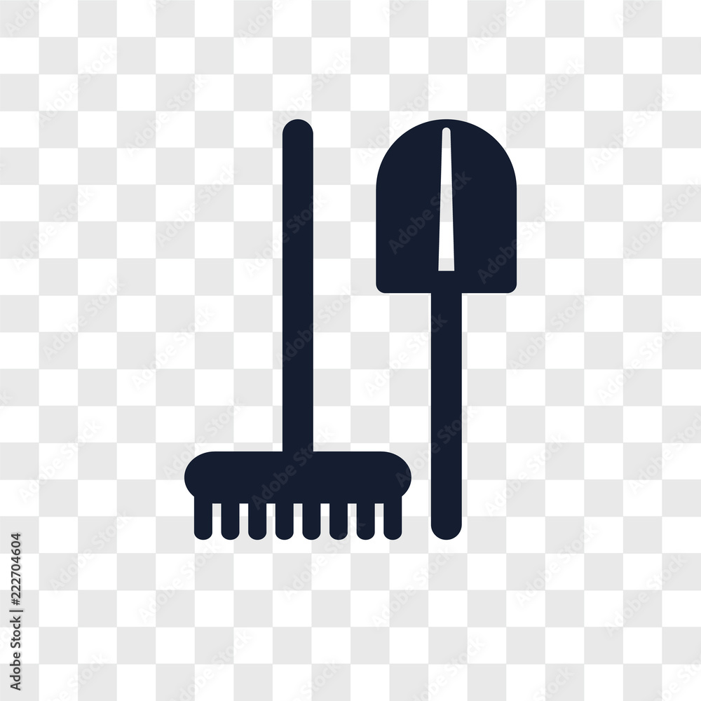 Poster tools icons isolated on transparent background. modern and editable tools icon. simple icon vector i