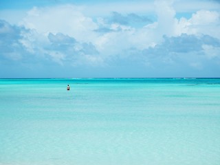 Fototapeta na wymiar the beach in Maldives