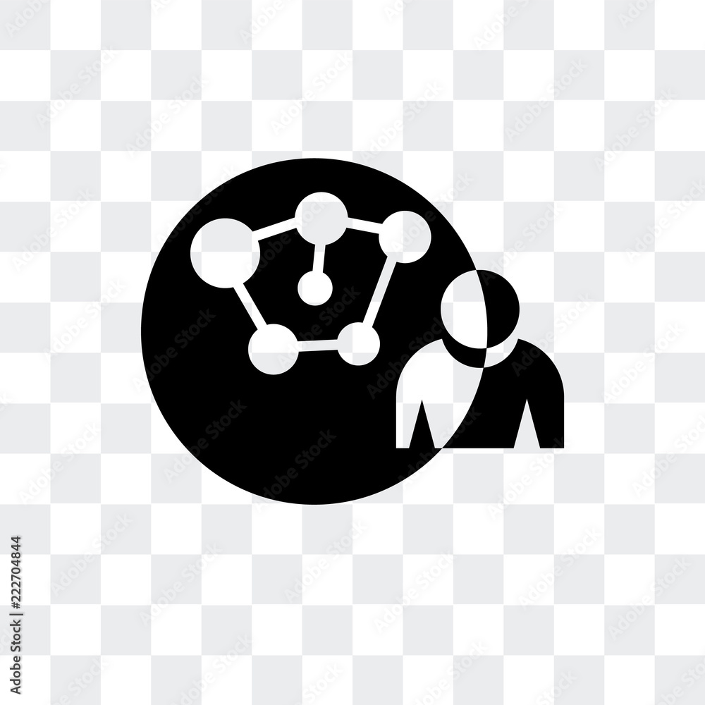 Poster connection icon isolated on transparent background. modern and editable connection icon. simple icon