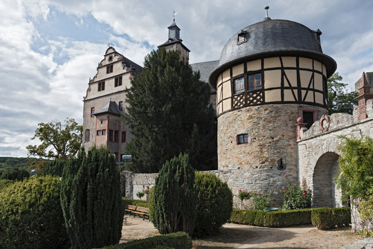 High Middle Ages Rock castle in Kronberg im Taunus, Hesse, Germany
