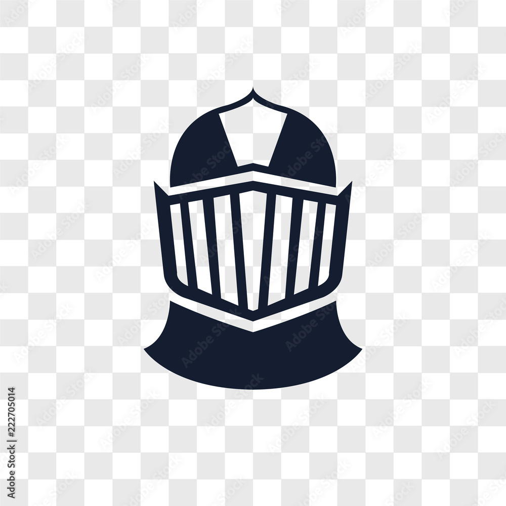 Poster helmet icons isolated on transparent background. modern and editable helmet icon. simple icon vector