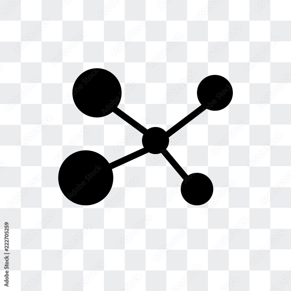 Poster cells icon isolated on transparent background. modern and editable cells icon. simple icons vector i