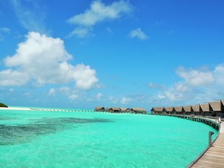 the resort in Maldives