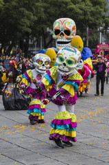 Desfile dia de muertos