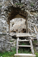 Ruins Brekov Castle, Slovakia