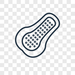 papaya icons isolated on transparent background. Modern and editable papaya icon. Simple icon vector illustration.