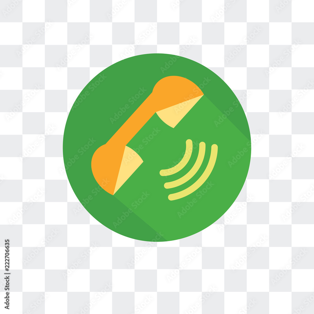 Poster phone call icon isolated on transparent background. modern and editable phone call icon. simple icon
