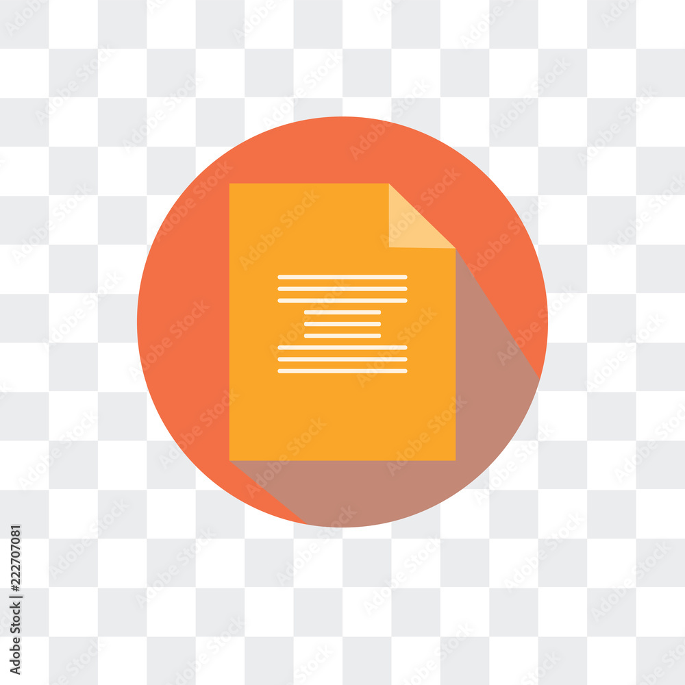 Poster text lines icon isolated on transparent background. modern and editable text lines icon. simple icon