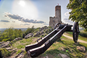 Checiny Royal Castle near Kielce -  Poland