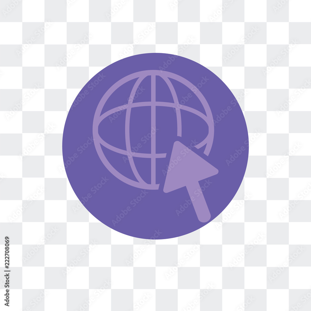 Poster internet icon isolated on transparent background. modern and editable internet icon. simple icons ve