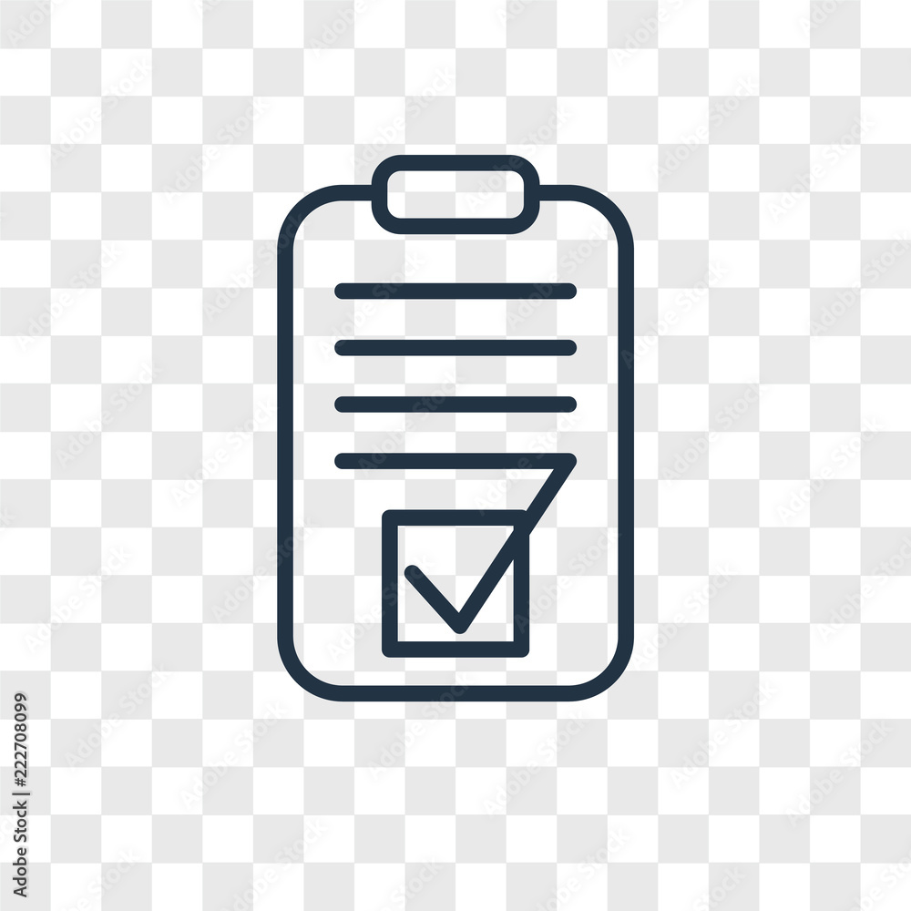 Aufkleber test icons isolated on transparent background. modern and editable test icon. simple icon vector ill