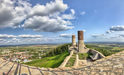 Checiny Royal Castle near Kielce -  Poland