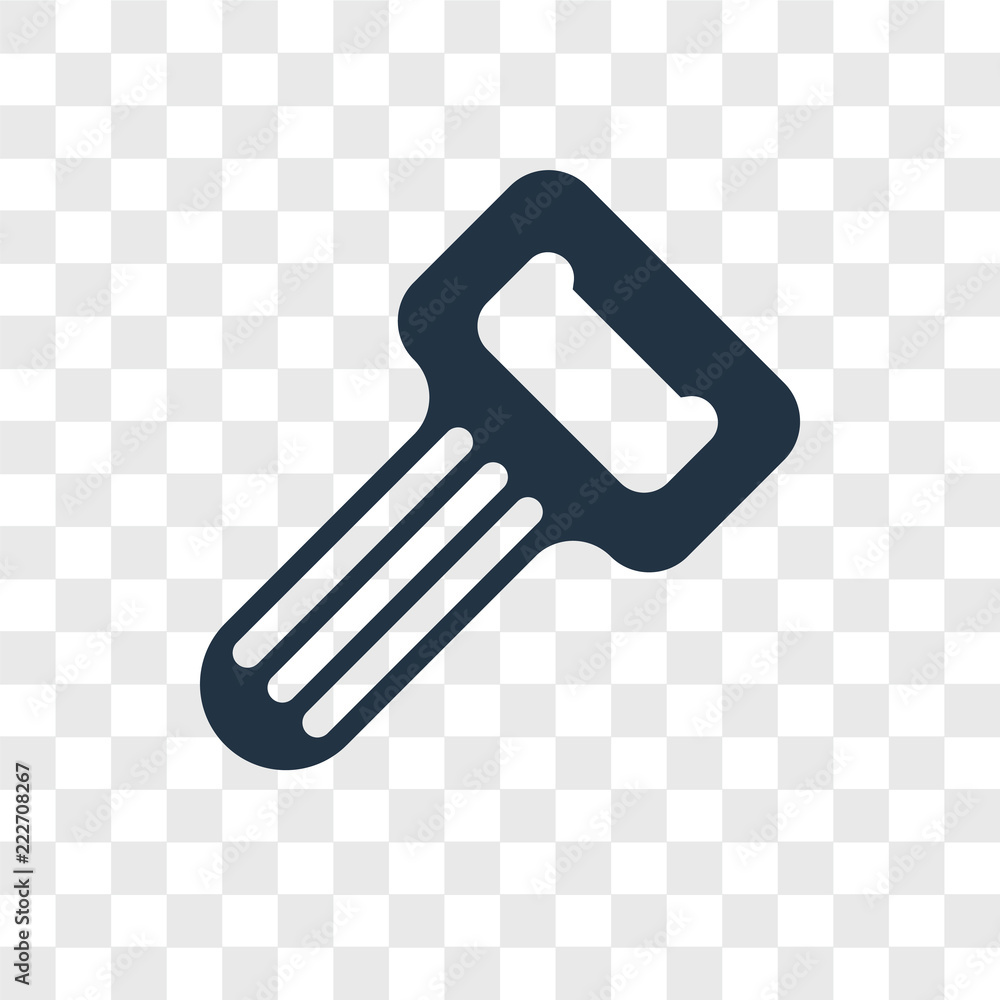 Poster opener icons isolated on transparent background. modern and editable opener icon. simple icon vector