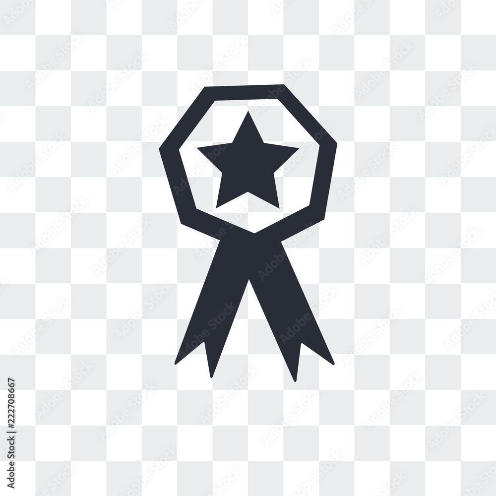Poster diploma with seal icon isolated on transparent background. modern and editable diploma with seal ico