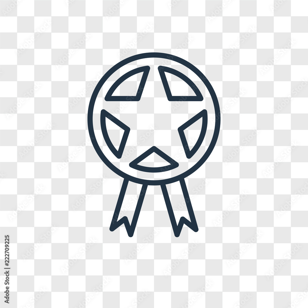Poster prize icons isolated on transparent background. modern and editable prize icon. simple icon vector i