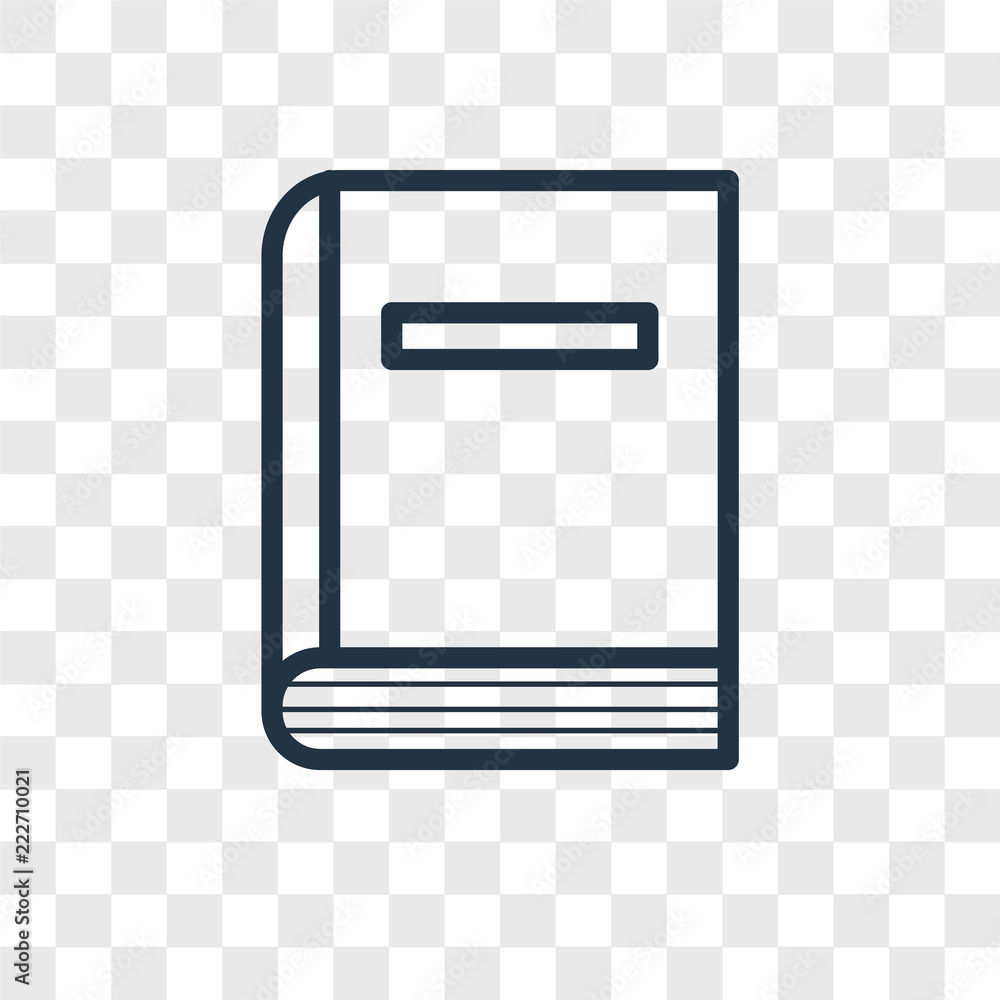 Poster library icons isolated on transparent background. modern and editable library icon. simple icon vect