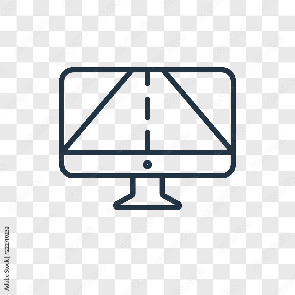 Poster gps icons isolated on transparent background. modern and editable gps icon. simple icon vector illus