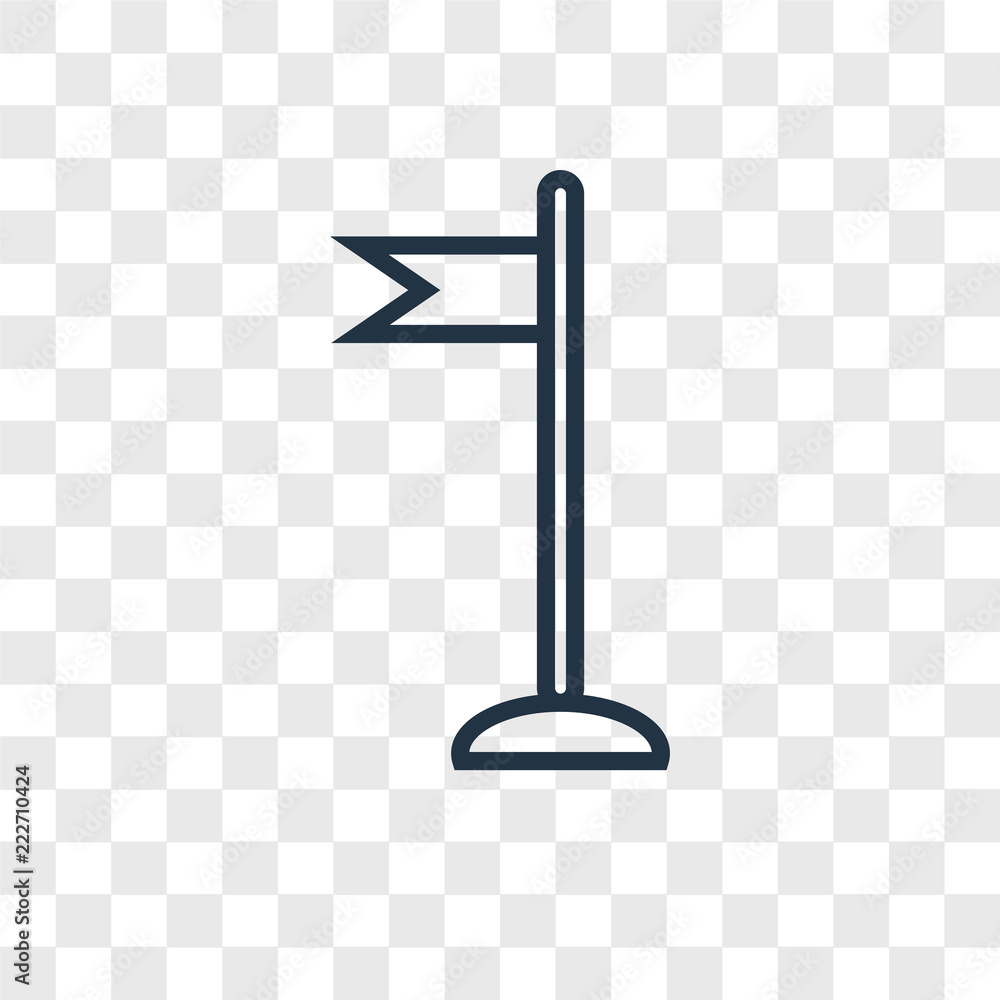 Aufkleber flag icons isolated on transparent background. modern and editable flag icon. simple icon vector ill