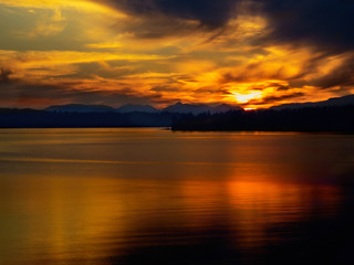 Patricia Bay sunset