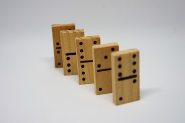 domino wood piece