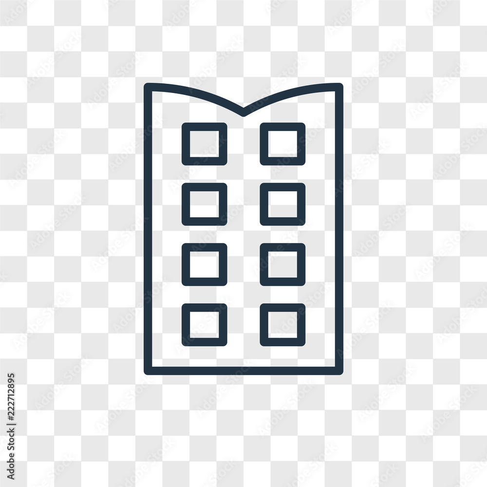 Poster tablet icons isolated on transparent background. modern and editable tablet icon. simple icon vector