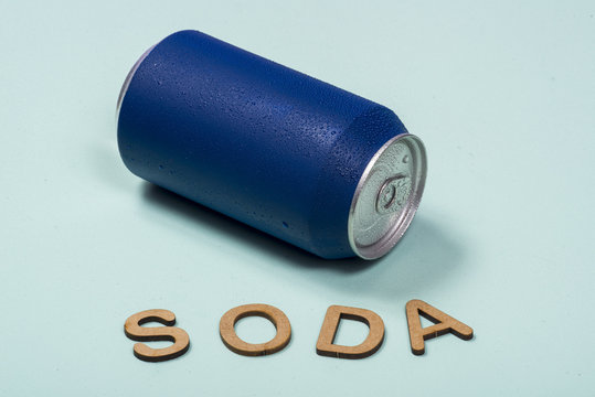 Colour aluminum soda can