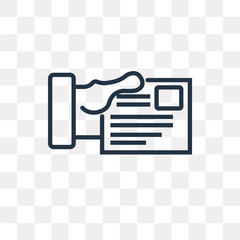 payment icon on transparent background. Modern icons vector illustration. Trendy payment icons