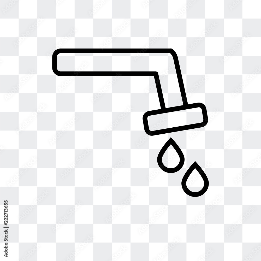 Poster pipe icon isolated on transparent background. modern and editable pipe icon. simple icons vector ill