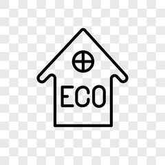 house icons isolated on transparent background. Modern and editable house icon. Simple icon vector illustration.