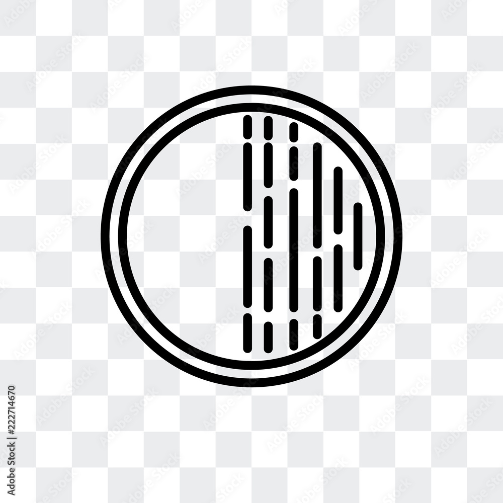 Poster circle icon isolated on transparent background. modern and editable circle icon. simple icons vector