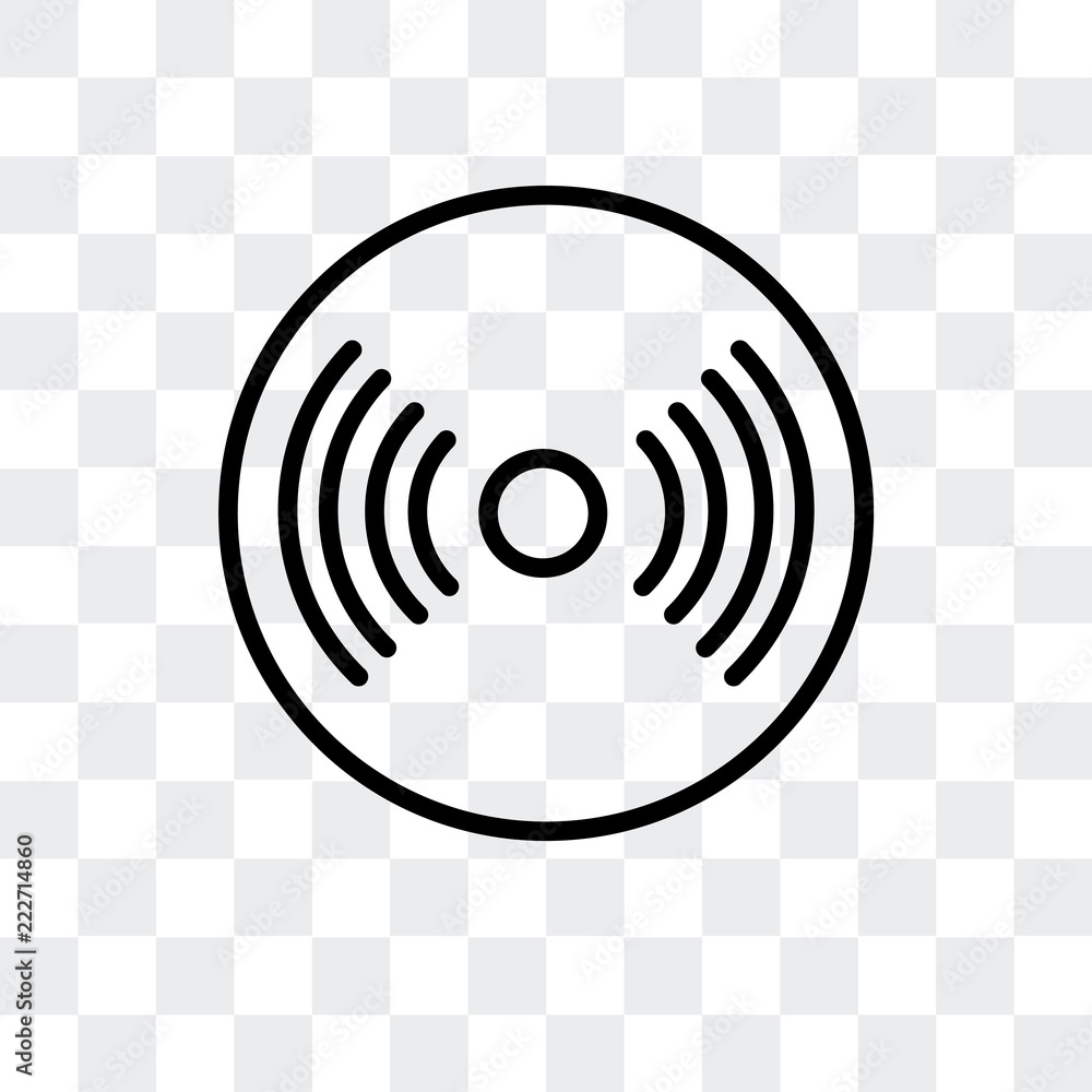 Poster icon isolated on transparent background. modern and editable icon. simple icons vector illustration.