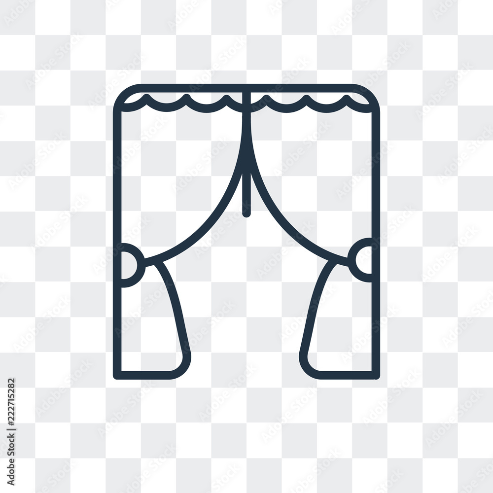 Poster window icon isolated on transparent background. modern and editable window icon. simple icons vector