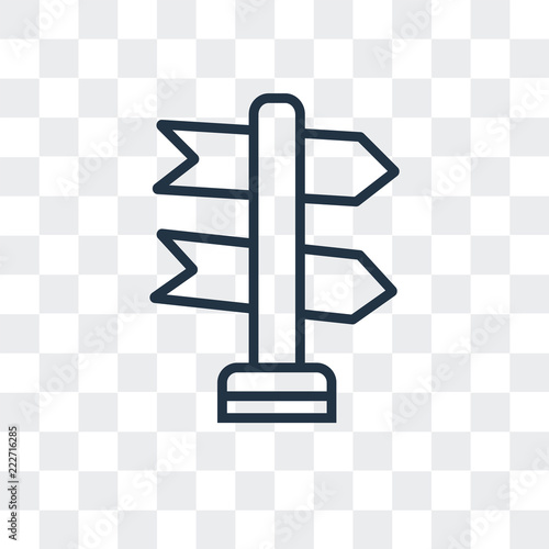 decision making icon isolated on transparent background modern and making logo transparent