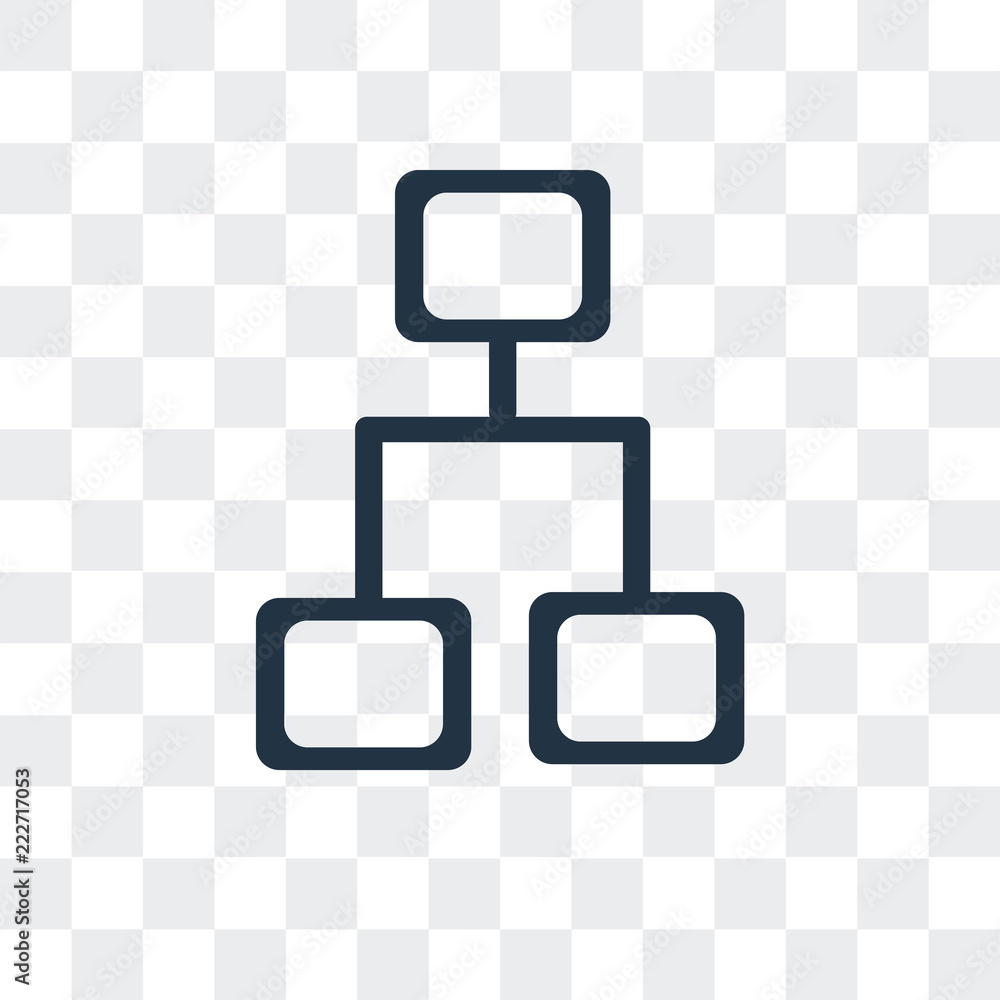 Poster network icon isolated on transparent background. modern and editable network icon. simple icons vect