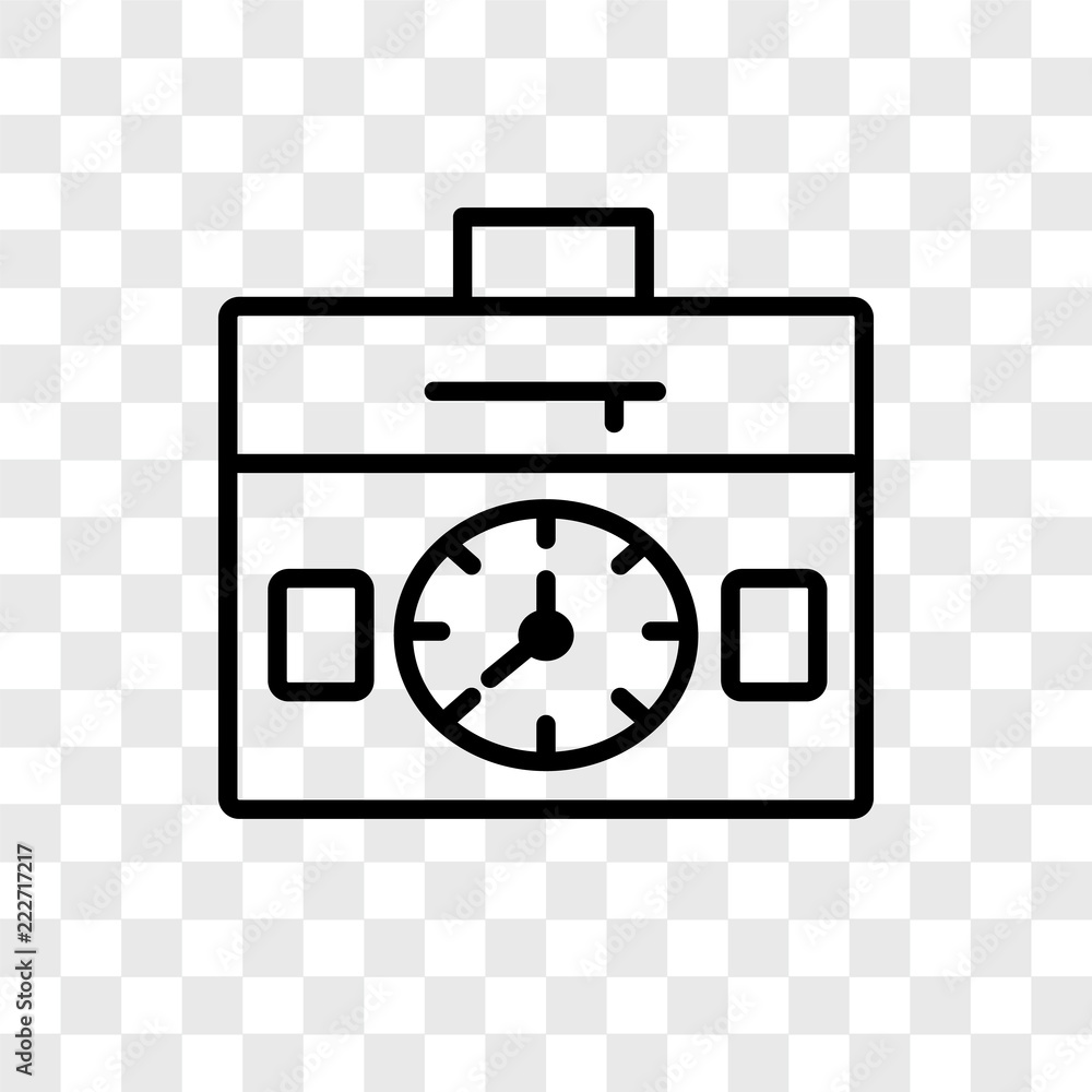 Poster settings icons isolated on transparent background. modern and editable settings icon. simple icon ve