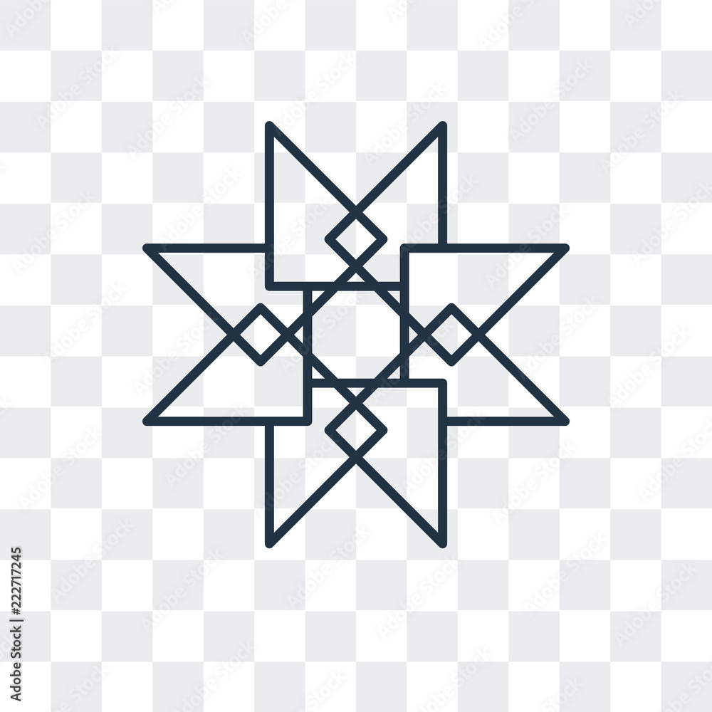 Poster icon isolated on transparent background. modern and editable icon. simple icons vector illustration.
