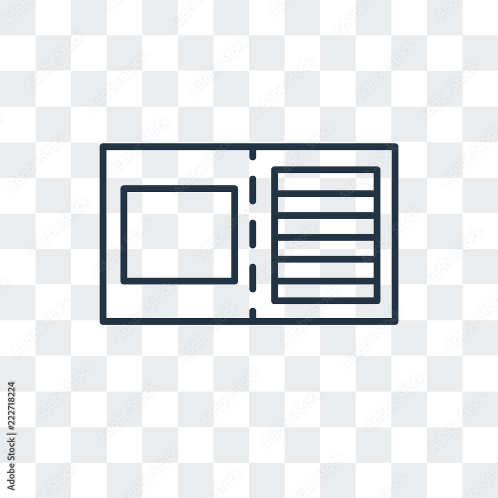 Aufkleber ticket icon isolated on transparent background. modern and editable ticket icon. simple icons vector