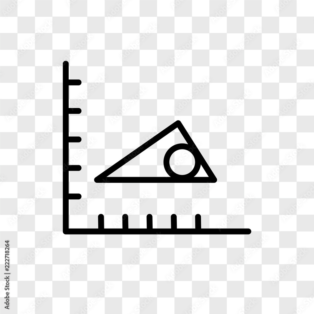 Poster triangle icons isolated on transparent background. modern and editable triangle icon. simple icon ve