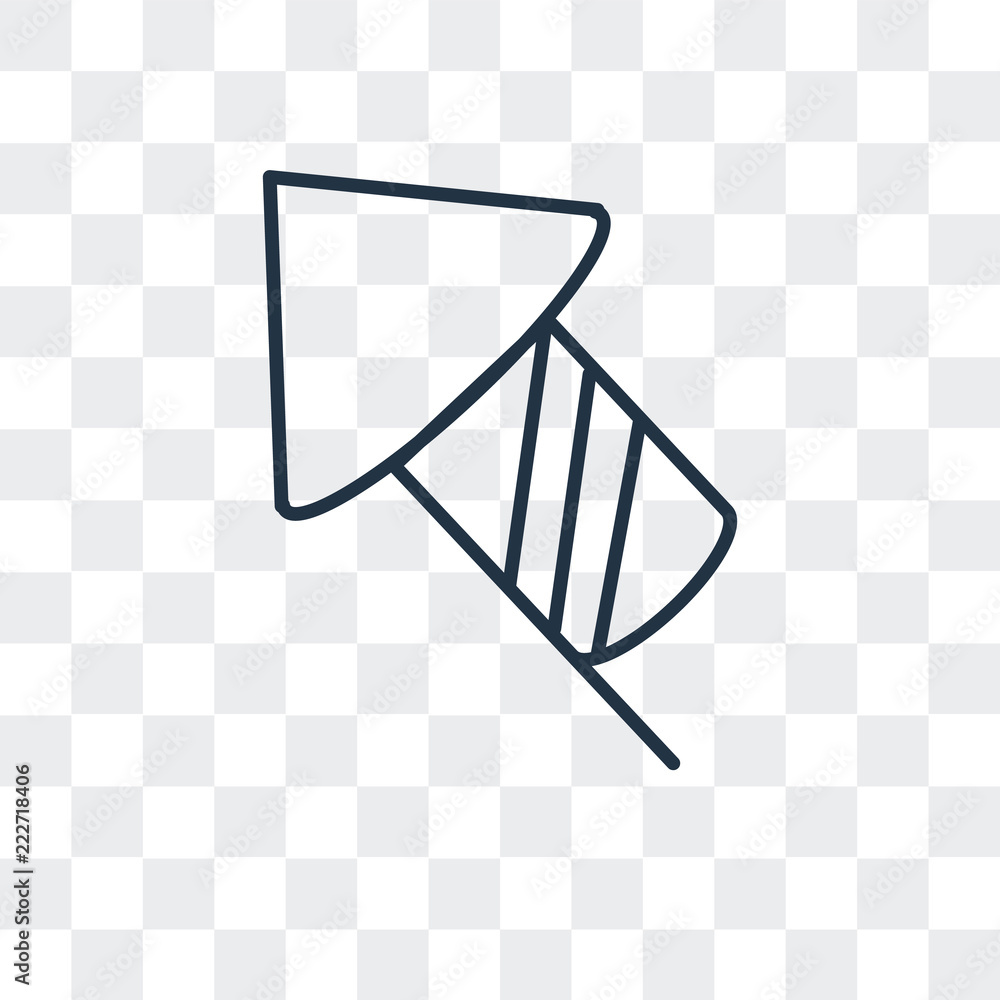 Poster fireworks icon isolated on transparent background. modern and editable fireworks icon. simple icons 