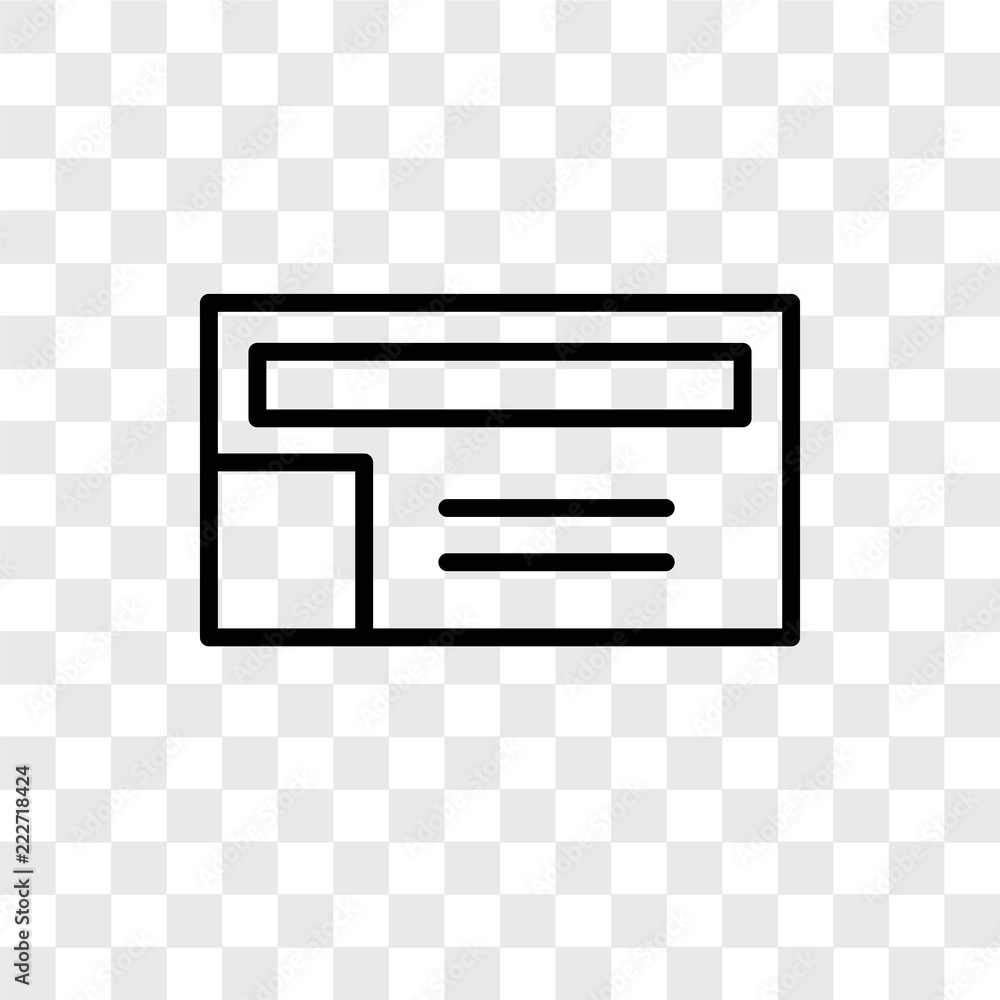 Poster cart icons isolated on transparent background. modern and editable cart icon. simple icon vector ill