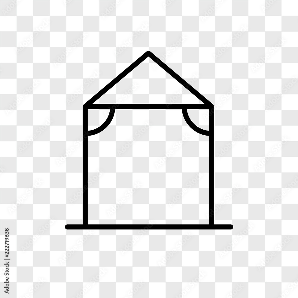 Poster arbor icons isolated on transparent background. modern and editable arbor icon. simple icon vector i