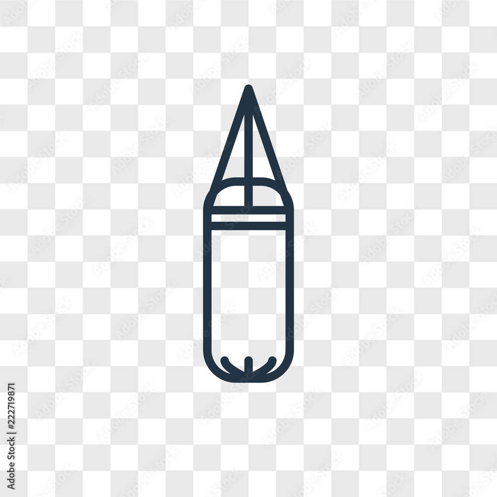 Poster boxing icons isolated on transparent background. modern and editable boxing icon. simple icon vector