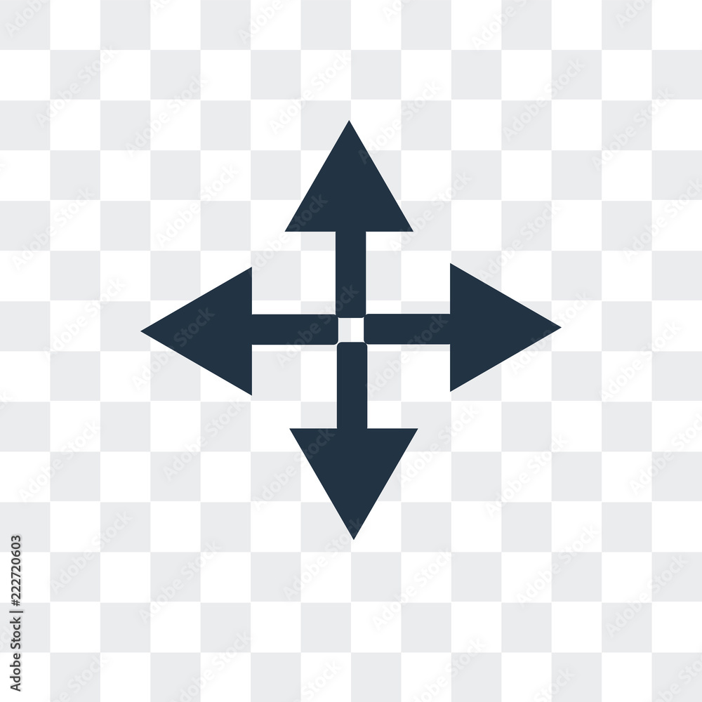 Poster drag icon isolated on transparent background. modern and editable drag icon. simple icons vector ill