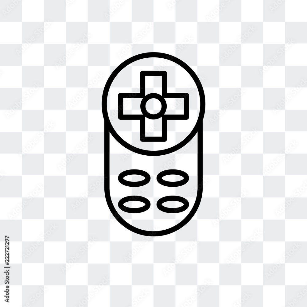 Poster remote control icon isolated on transparent background. modern and editable remote control icon. sim