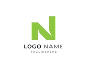 N Letter Logo Business