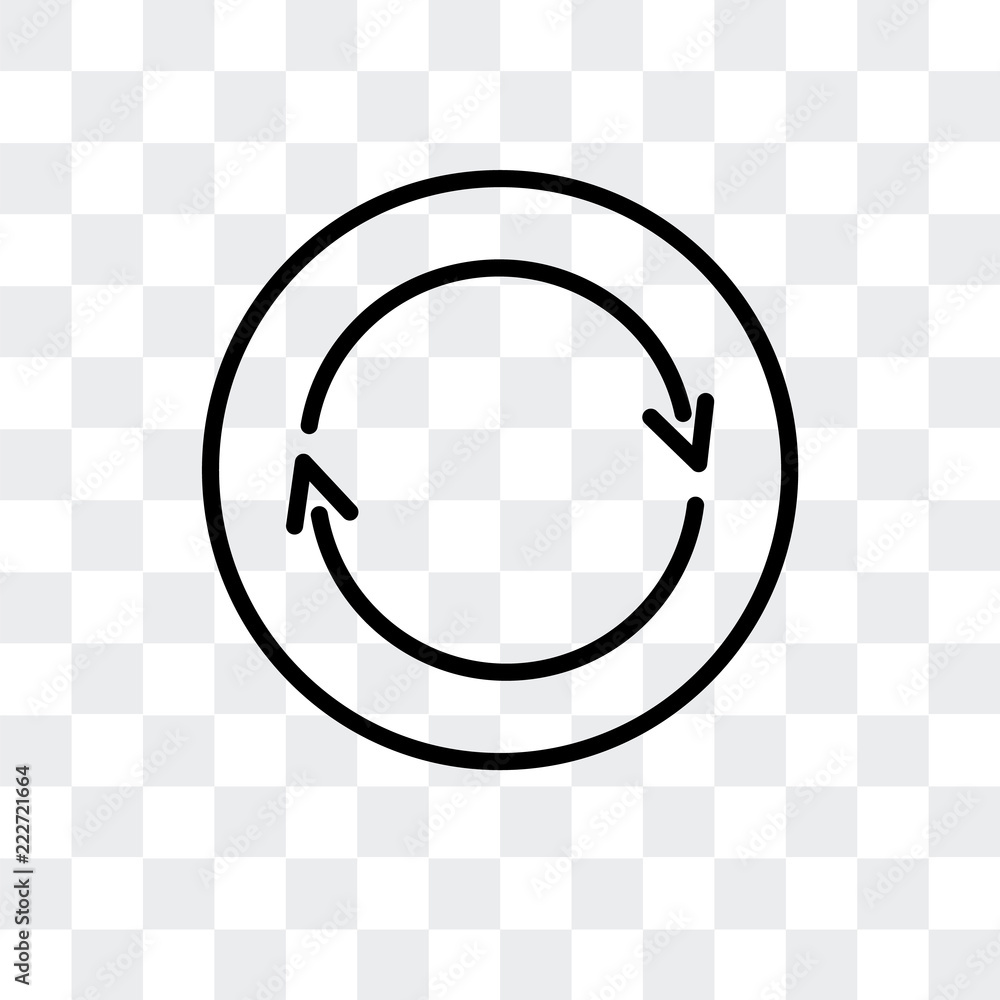 Poster 360 degrees icon isolated on transparent background. modern and editable 360 degrees icon. simple ic